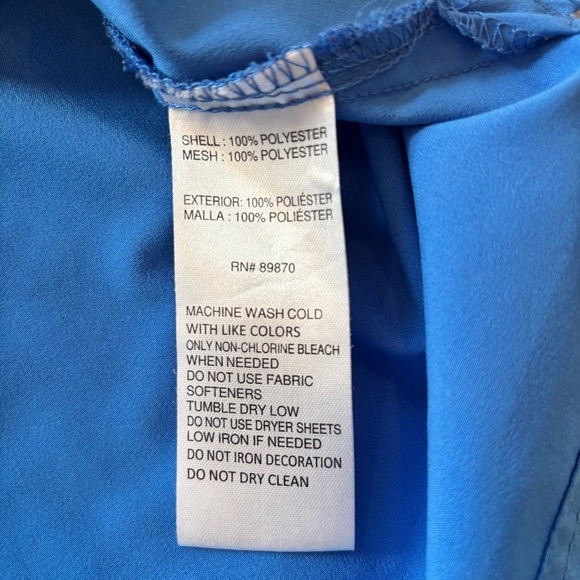 Bimini Bay Men's Fishing Boating Short Sleeve Button Down Shirt Wicking Size 2XL - Picture 9 of 11